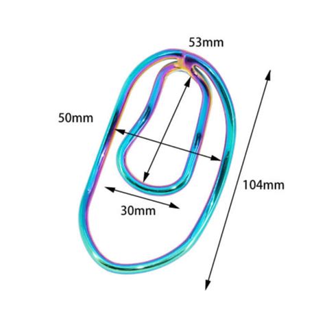 Sissy Steel Vagina Fufu Clip With Strap Cute Sissy