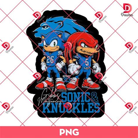 Gibbs Montgomery Sonic And Knuckles Png Sonic Knuckles Detroit Lions