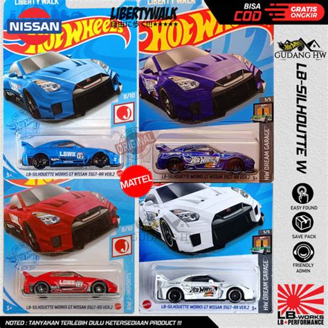 Jual HOT WHEELS Lb Silhouette Works Gt Nissan 35gt Rr Ver 2 Putih Kota Depok GUDANG HW
