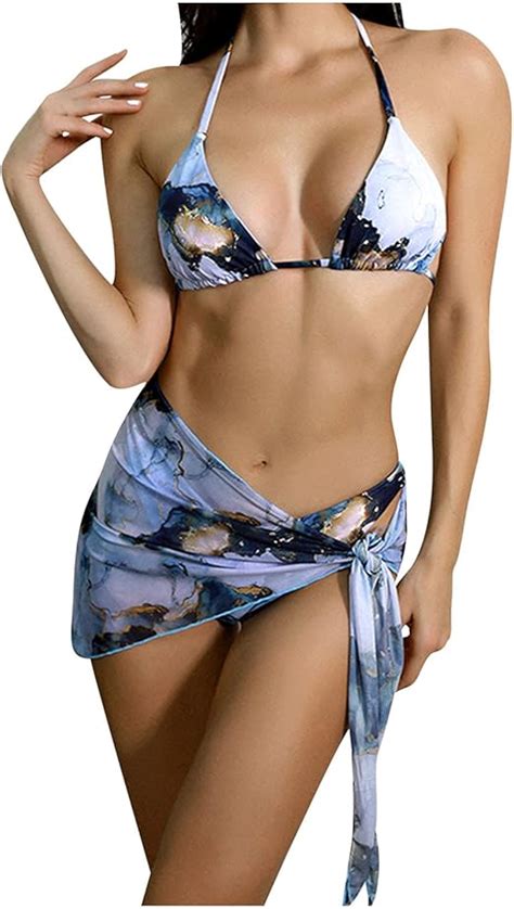 Micro Bikini Damen Sexy Bikini Bademode String Bikini Damen Push up Triangel Bikinis für Damen