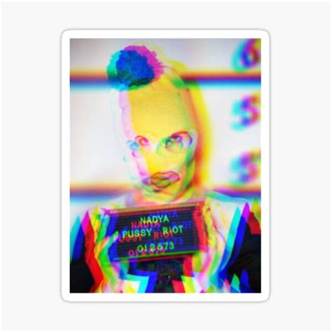 Funny Gift Pussy Provocative Riot Punk Rock Gifts Fan Sticker For Sale By JichioLuu Redbubble