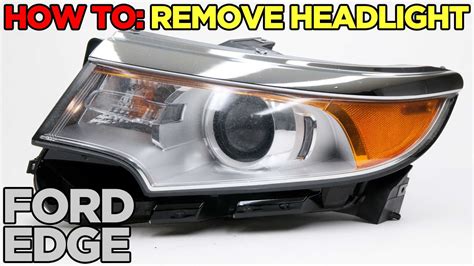 How To Remove Ford Edge Headlight Youtube