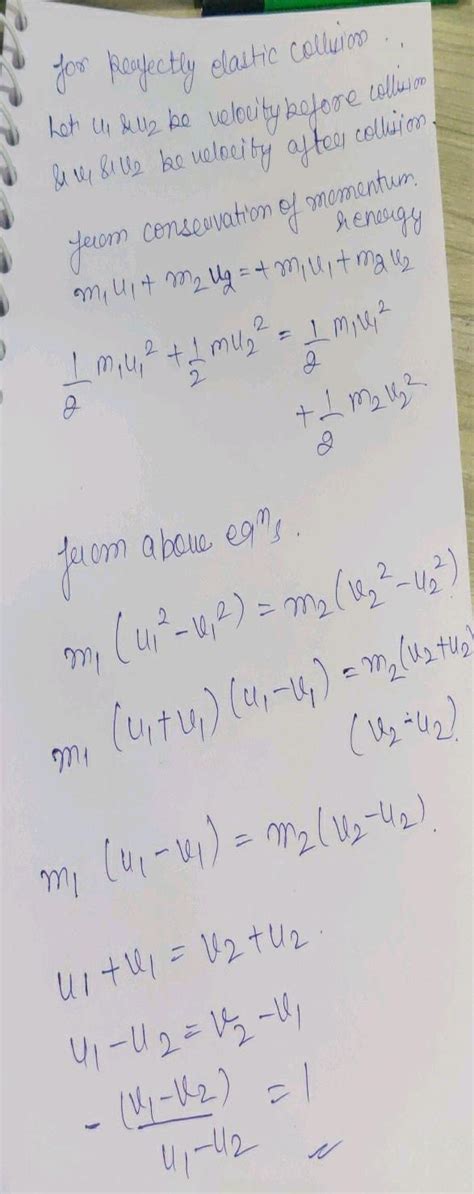 2 . tain *4.09. Define coefficient of restitution and its value an ...