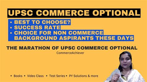 UPSC Commerce Optional Is The Best Optional For UPSC Civil Services