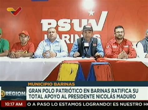 Gran Polo Patri Tico En Barinas Da Su Total Respaldo Al Pdte Nicol S