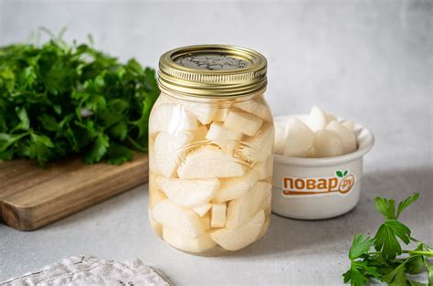 Маринованный дайкон - пошаговый рецепт с фото на Повар.ру