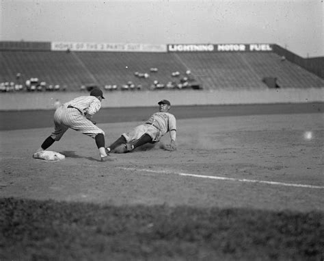 BaseballHistoryNut On Twitter RT Nut History Babe Ruth Sliding Into