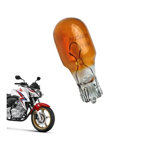 Lampada Para Pisca Pisca - Lâmpada Pisca Cb 300 Todas 12v 16w Laranja - Jnr Motos