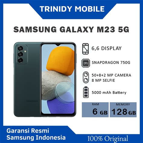 Jual Samsung Galaxy M23 5G - 6/128 GB - Garansi Resmi | Shopee Indonesia