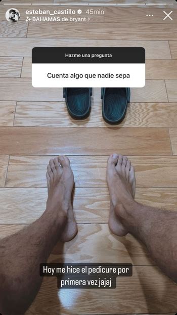 ESTEBAN CASTILLO Feet AZNudeFeet Men