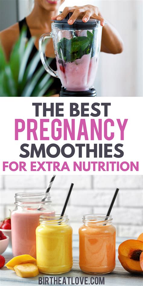 5 Healthy Pregnancy Smoothie Recipes Artofit