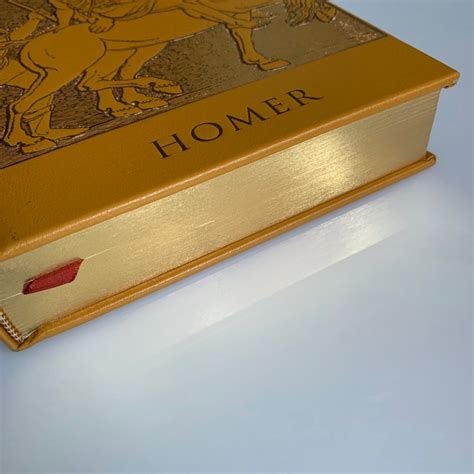 Iliad Odyssey Leatherbound Book Homer Classics Hobbies Toys Books