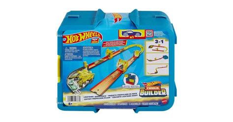 Hot Wheels Track Builder Vill M P Lya Deluxe Szett Pepita Hu