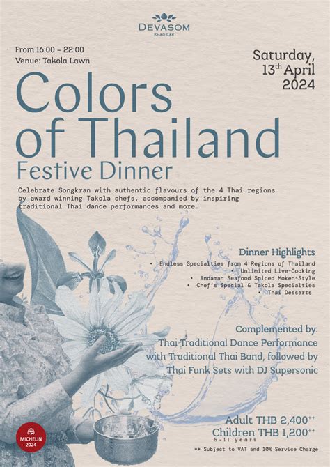 Songkran at Devasom Khao Lak | Colors of Thailand