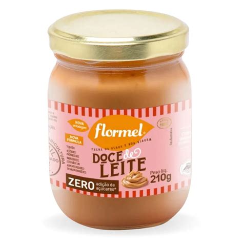 Doces De Leite Zero Açúcar - Doce de Leite Zero Açúcar Flormel 200g - Armazém Paes e Paes