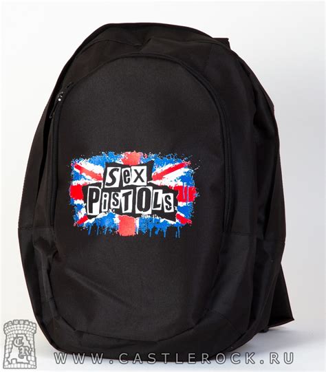Рюкзак принт Sex Pistols Рюкзаки Рок магазин атрибутики Castle Rock