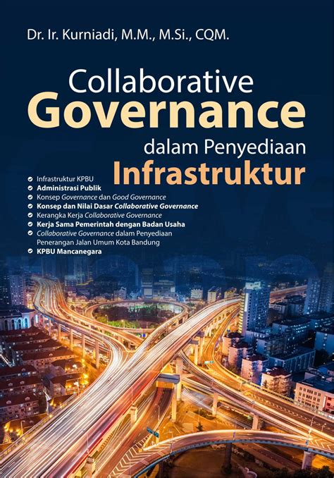 Buku Collaborative Governance Dalam Penyediaan Infrastruktur