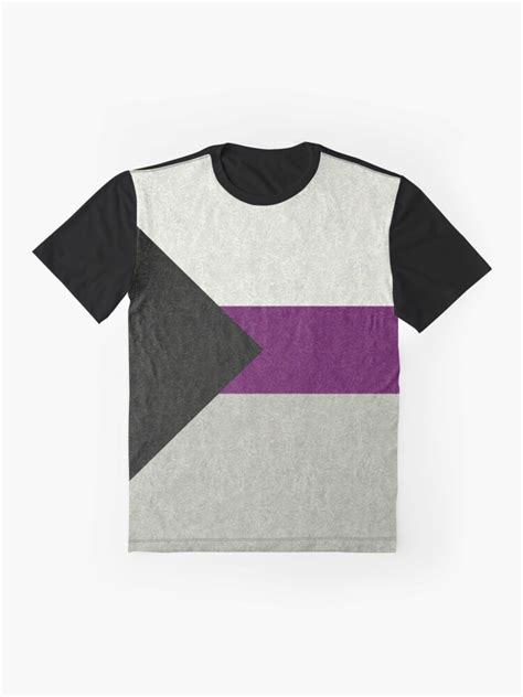 Demisexual Pride Flag Colored Background T Shirt For Sale By