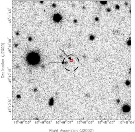 Igr J16293 − 4603 Ldss3 180 S In The I Band The Error Circle