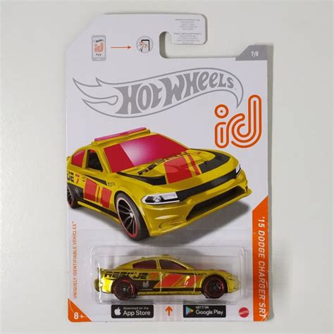 Hot Wheels ID 15 Dodge Charger SRT ID Chase Shopee Brasil