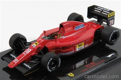 Mattel Hot Wheels T Scala Ferrari F F N Gp Montecarlo J Alesi Red