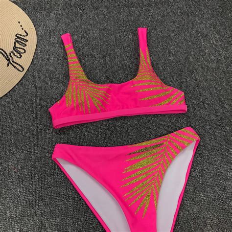 Strój Kąpielowy Wysoki Stan Bikini Palmy 9351S Ceny i opinie Ceneo pl