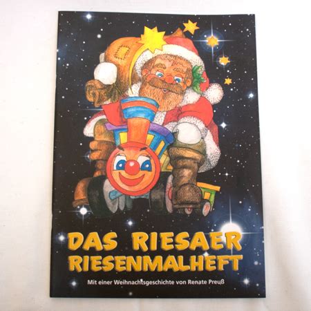 Malbuch Riesaer Riese Und Weihnachten Onlineshop Der Riesa Information