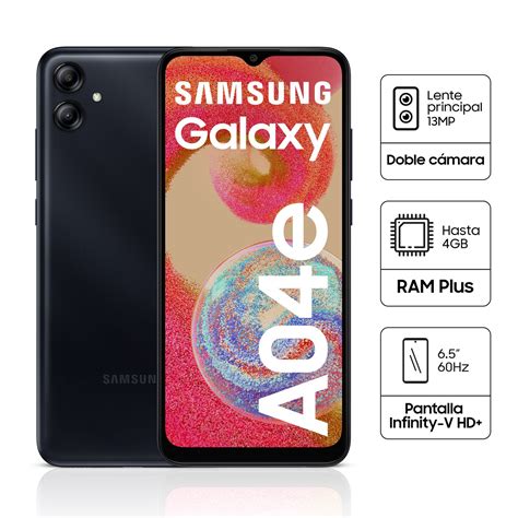 Compara: Smartphone Galaxy A04E 32Gb 3Gb Nano Sim Negro