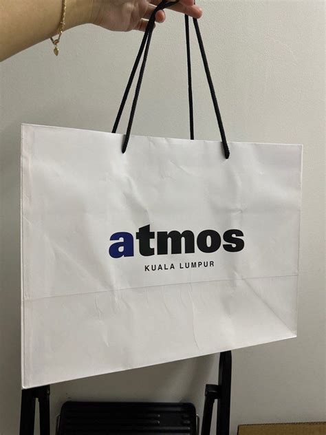 atmos paperbag luxury accessories  carousell