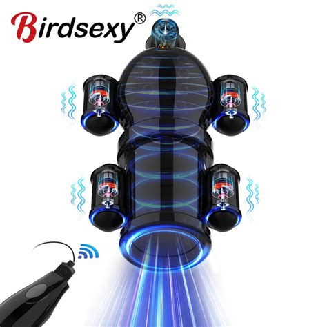 Leistungsstarke Eichel Vibrator M Nnlichen Penis Trainer H Lse Sex Spielzeug F R M Nner Penis