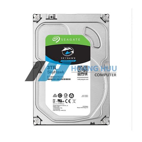 Ổ cứng Seagate Skyhawk 3TB 3.5'' ST3000VX009 (Chuyên dụng cho Camera ...