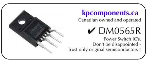 DMO565R DM0565R Power Switch IC's. – KP Components Inc.