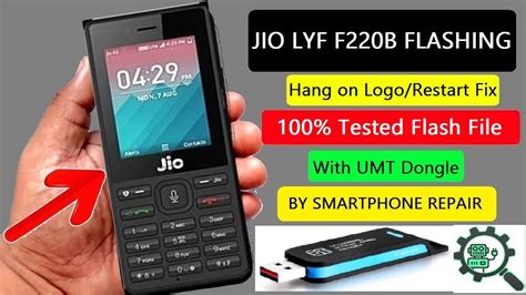 Jio F220B Flashing UMT 100 Tested Flash File YouTube