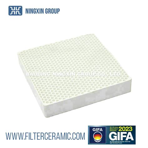 High Strength Honeycomb High Pass Rate Extruded Ceramic Filter for