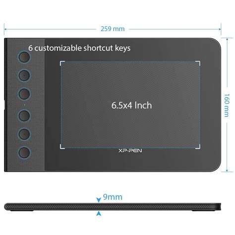 Графический планшет XP-Pen Star G640S – TreeTech