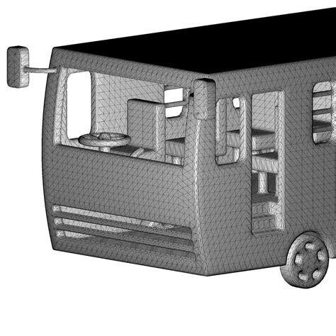 Baby Bus Toy 3d Model Turbosquid 2149580