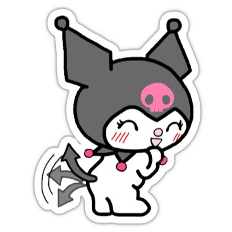 Printable Kuromi Stickers