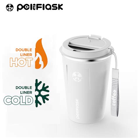 Peliflask Stainless Steel Coffee Mug With Lid Ml Vacuum Tumbler Hot And Cold Shopee Philippines