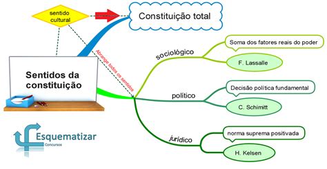 Sentidos Da Constitui O Esquematizar Concursos