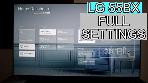 Lg Bx Settings Walkthrough Lg New Tv Oled For Gaming K