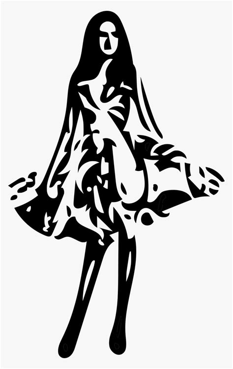 vector woman fashion  logo cewek hd png