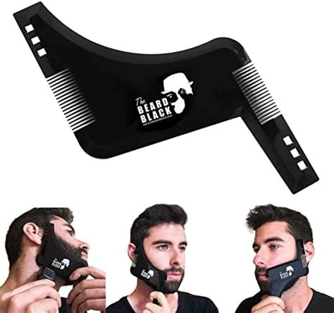 Amazon 2 Piece Beard Shaping And Styling Template Comb Set