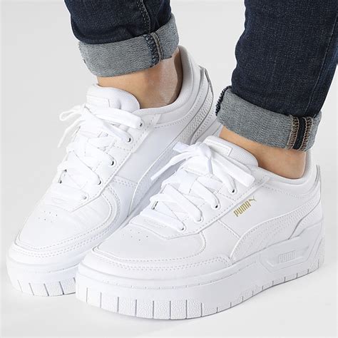 Puma Baskets Femme Cali Dream Leather 392730 Puma White