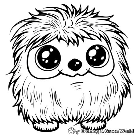 Pom Pom Coloring Pages - Free & Printable!