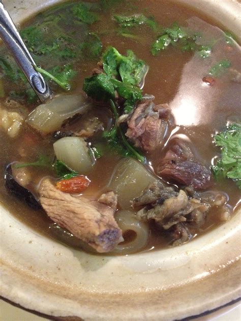 Turtle Soup Singapore Game Food Food Cooking