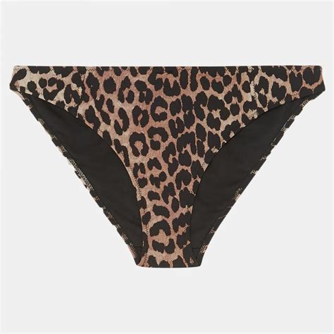 Ganni Polyamid Bikini Bottoms L Ganni The Luxury Closet