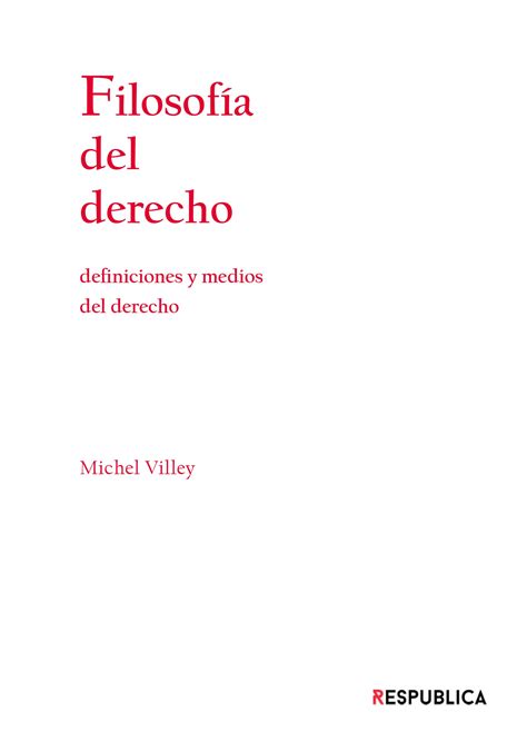 Libro Filosof A Del Derecho Palomar Maldonado