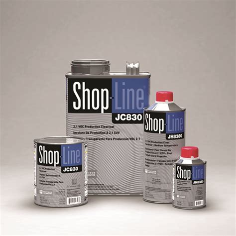 PPG Debuts SHOP LINE JC830 2 1 VOC Production Clear Coating PPG Newsroom