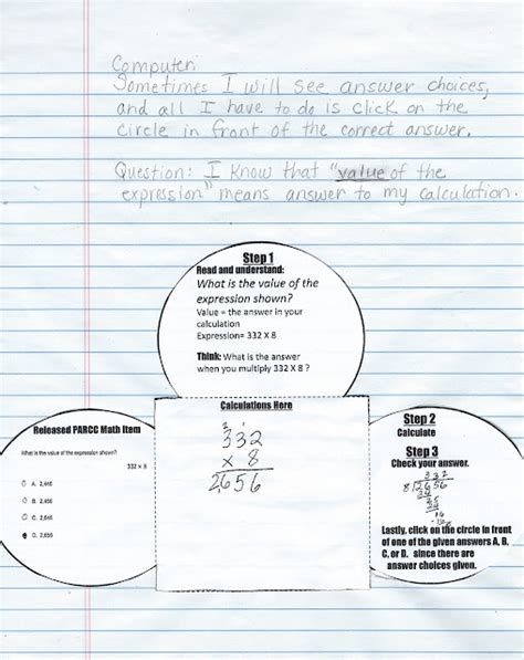 Multi Grade Matters Ideas For A Split Class Parcc Released Math Items