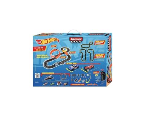 Carrera Go Rennstrecken Set I Hot Wheels I M Elektrische Rennbahn Mit